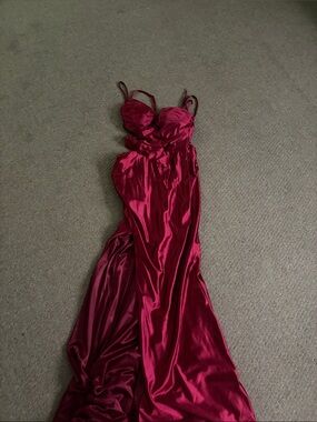 Burgundy Prom Dress